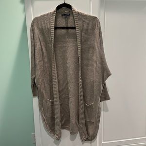 Long Sleeve Taupe Cardigan